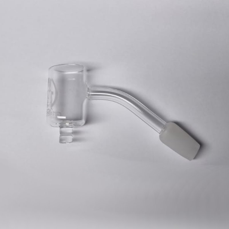 Graveda 45 Grad Glas Banger für den Graveda E-Nail V2 mit Bodenheizung 10mm male
