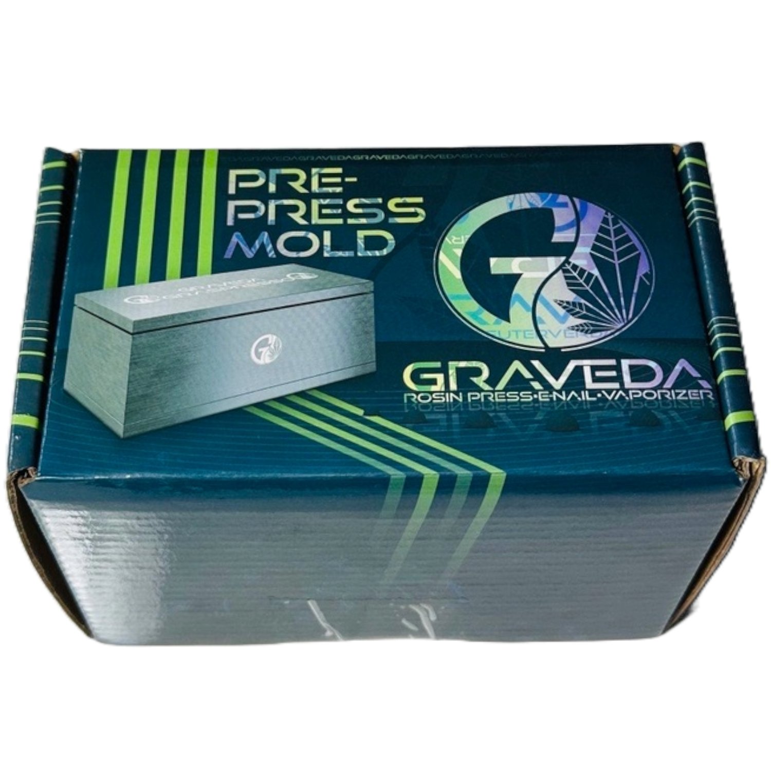 Graveda Pre Press Mold 10 x 5 cm perfekt passend für Graveda Rosin Bag 51x114