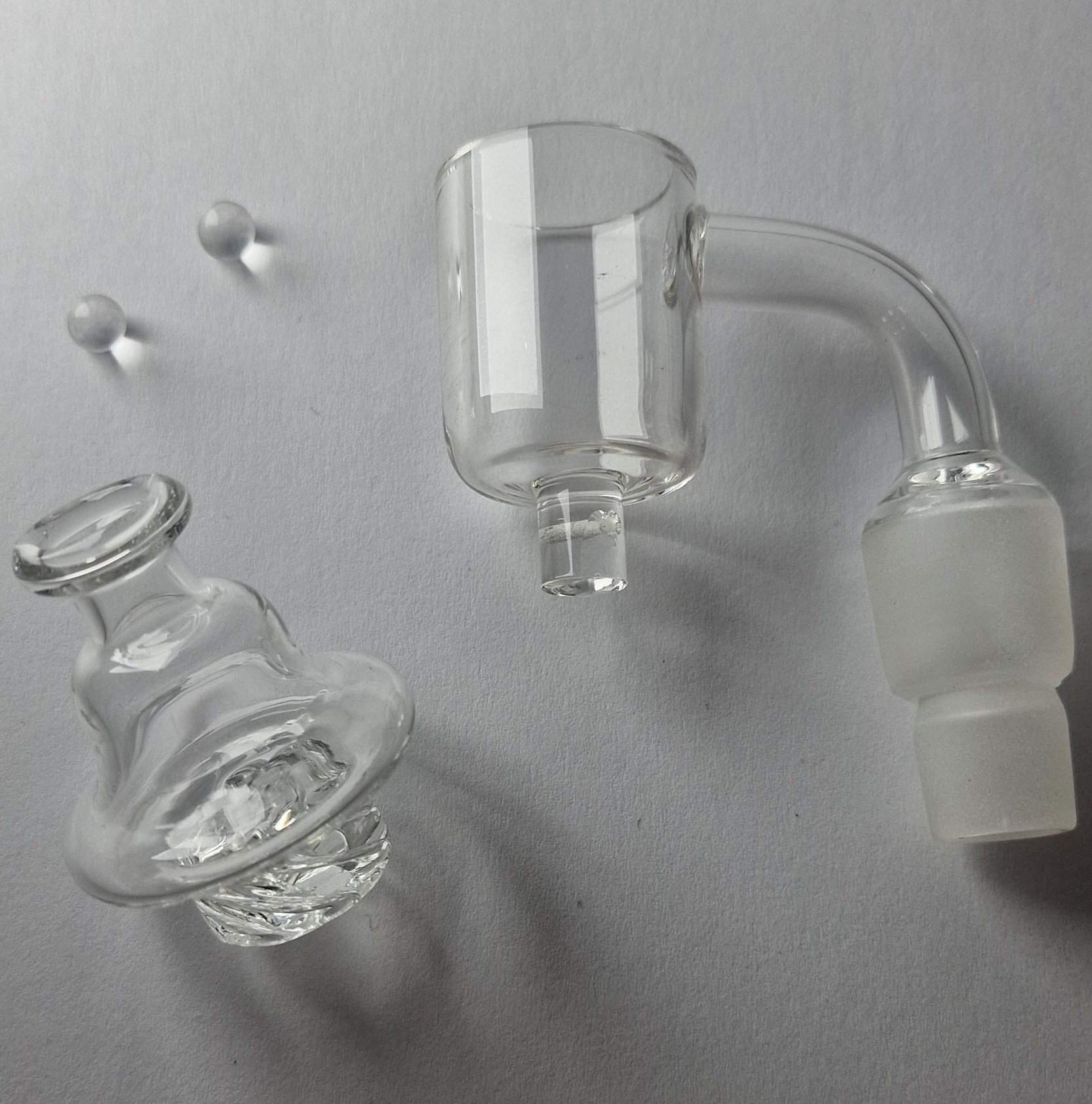 Graveda E-nail Set - Glas Banger 25mm mit exakter Temperatur - / Zeiteinstellung
