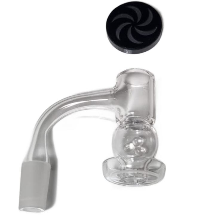 Graveda Bubble Terp Slurper Set mit Banger, Terp Pearls und Directional Flow Carb Cap 10mm/male