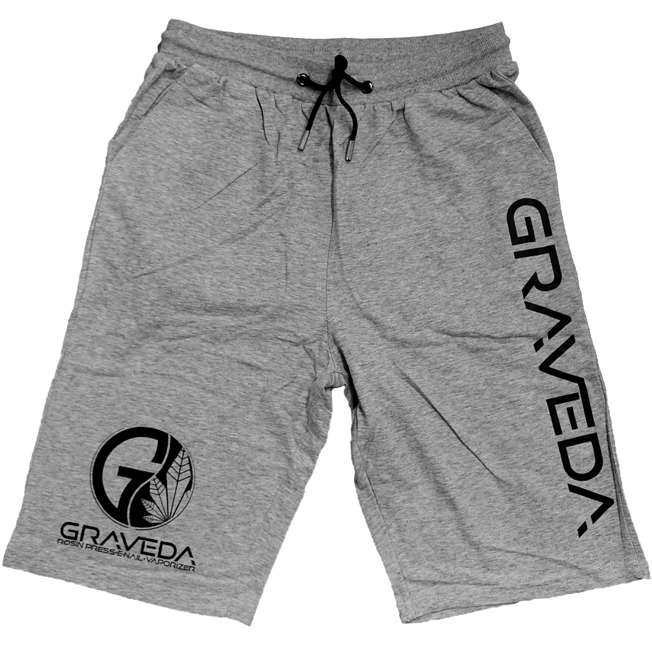 Graveda Shorts, 200g/m², in schwarz oder grau grau M