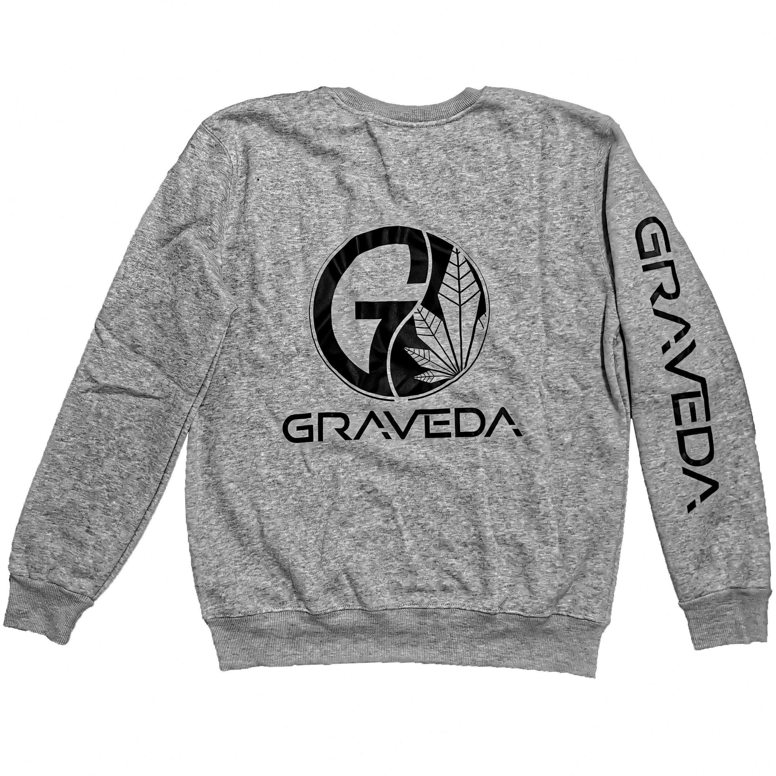 Graveda Premium Sweatshirt, 420g/m², in schwarz oder grau grau XS