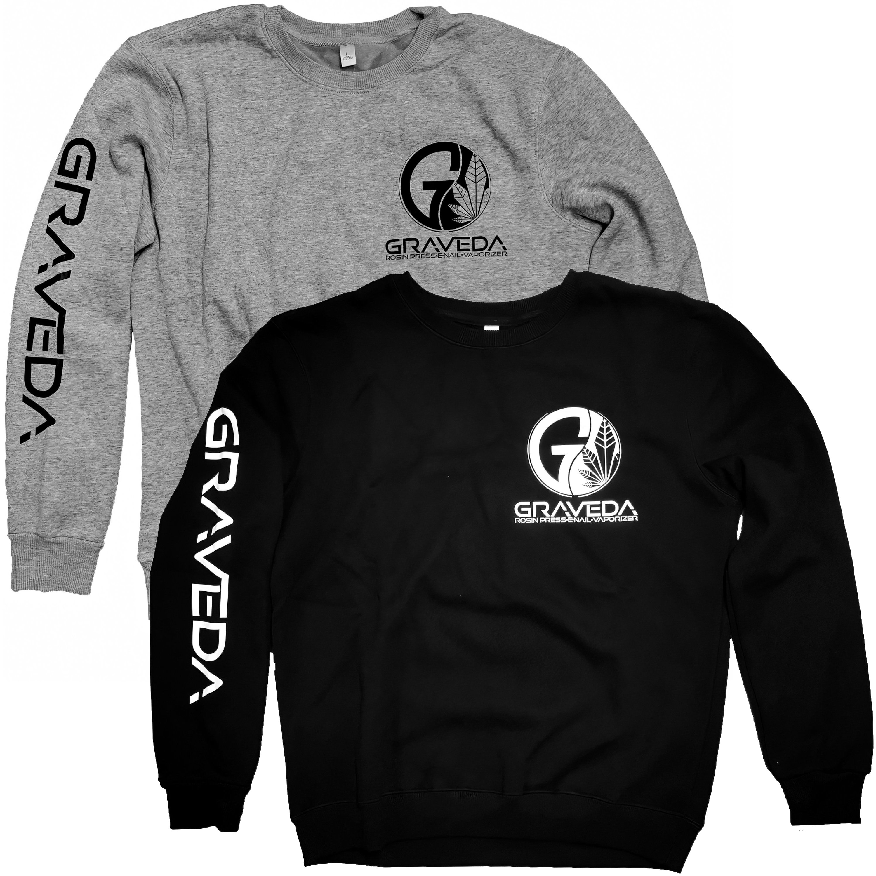 Graveda Sweatshirt, 280g/m², in schwarz oder grau