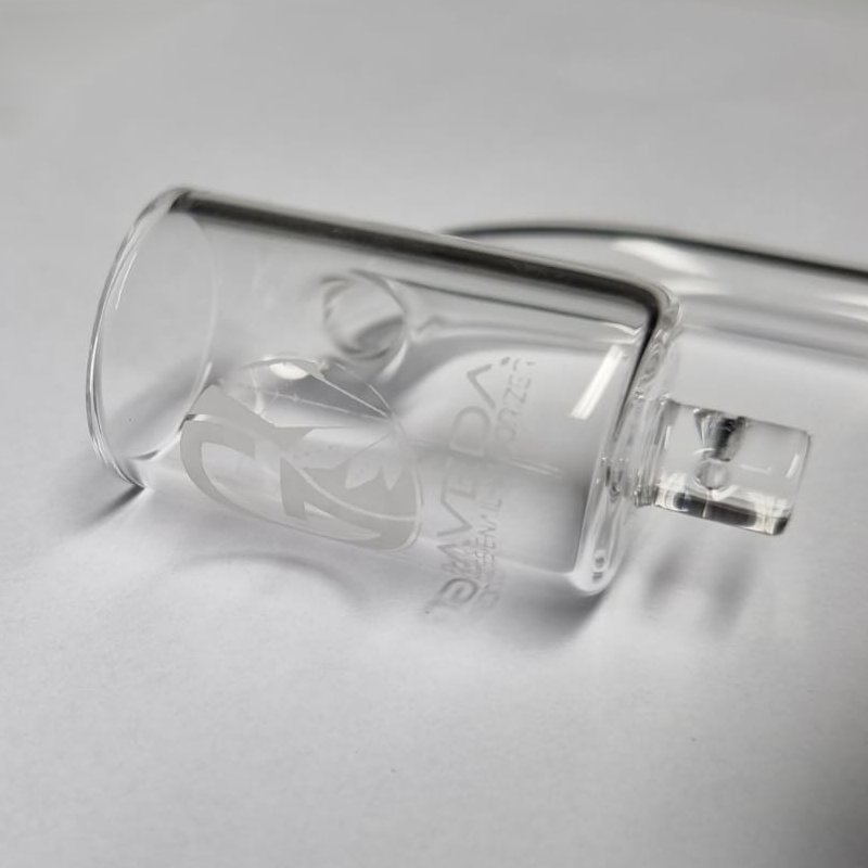 Graveda High Quality Glas Banger 25mm - male 10mm, Ersatz für Graveda E-Nail mit Bodenheizung