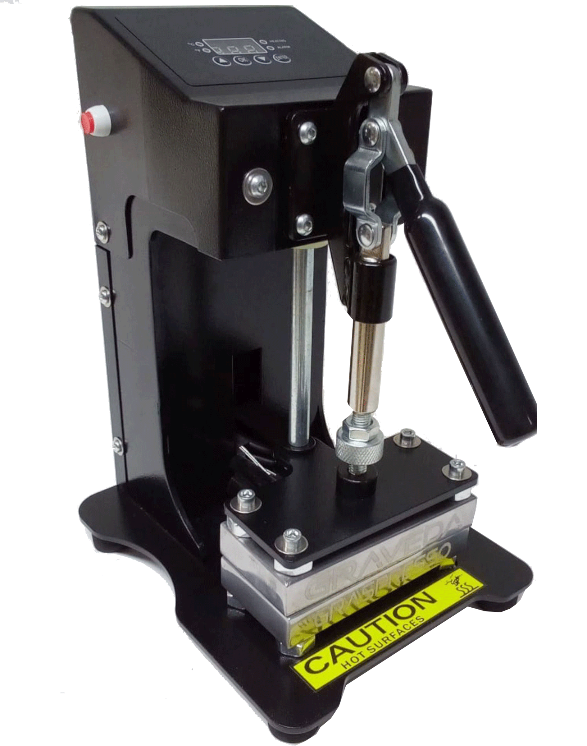 Graveda Graspresso Hebeldruckpresse bis zu 350 kg - Rosin Presse - (Platten 13,5 x 6cm)
