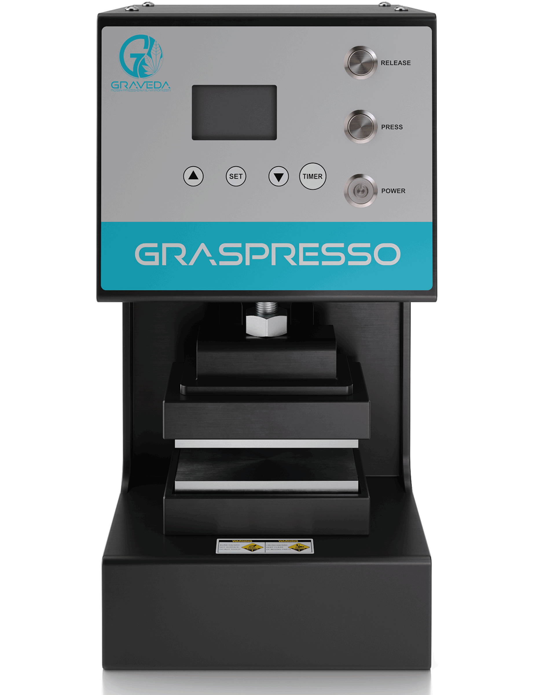 Graspresso 3 Tonnen - Rosin Presse mit elektrischem Hydraulik Zylinder, Kolophonium Presse